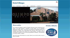 Desktop Screenshot of olimpohotel.com